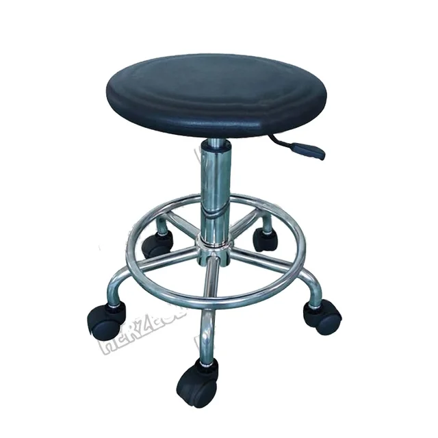 High Performance Cleanroom PU Foam Adjustable Antistatic Chair with Metal Chains ESD Chair for Lab