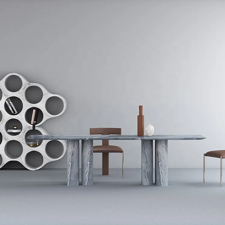 Commercial Grade Marble Dining Table | Custom Retail Fit-Out Furniture ...