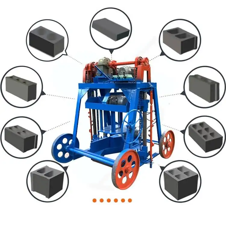 Machines de moulage de blocs de béton manuelles - Durables et efficaces