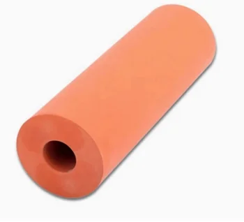 Silicone rubber roller for heat transfer printing