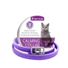 Collar morado con hebilla, 38 cm, Calming Cats