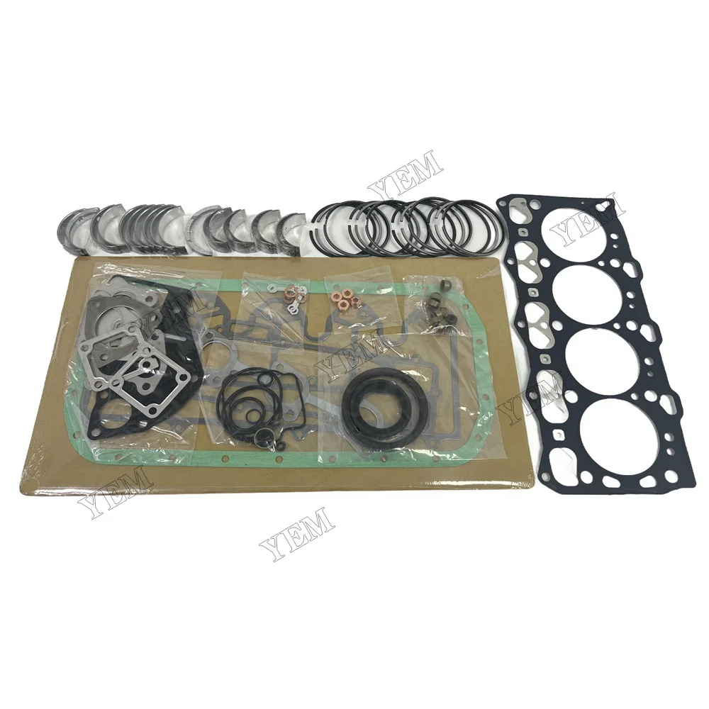 For Isuzu 4LE2-CR Overhaul Re-ring Kit Repair Part Gasket Piston Set