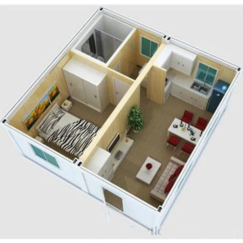 Made in China Container Homes for Field Offices and Worker Accommodation - Stackable Design & Durable