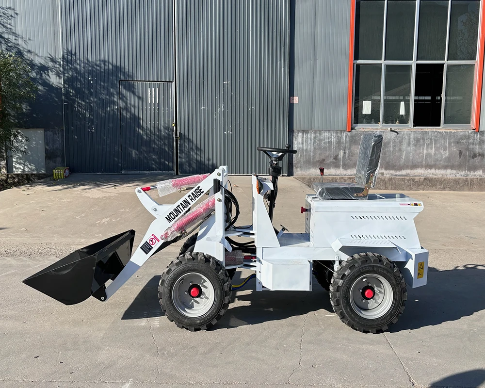 New Battery Operated 0.3ton Loader Electric Mini 300kg Front End Loader