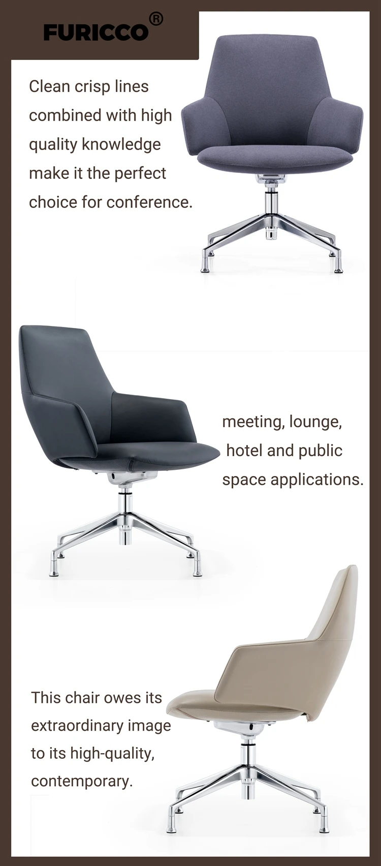 Client Leisure Reception Office Chairs Without Wheels Buy Chairs