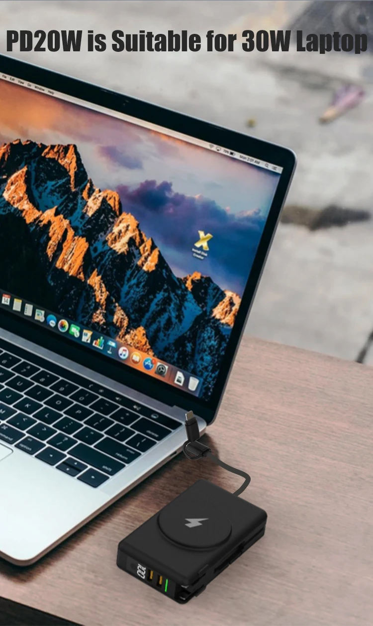 Save 70% On Power Bank Fast Charging 12000mAh - PD22.5W Portable Charger For IPhone & Galaxy