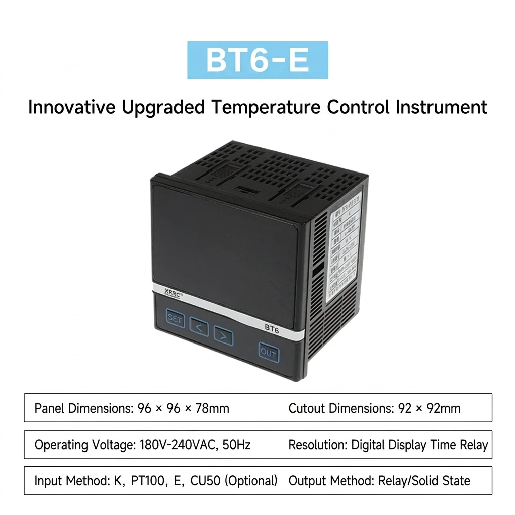 Large  Anti-flame Housing Multi Output Industrial Oven Heating Temperature Control Meter Temperature Controlinstrument