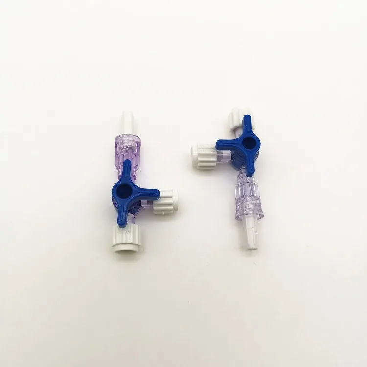 Disposable 3-way Stopcock Veterinary Use 3 Way Three Way Stopcock with Extension Tube