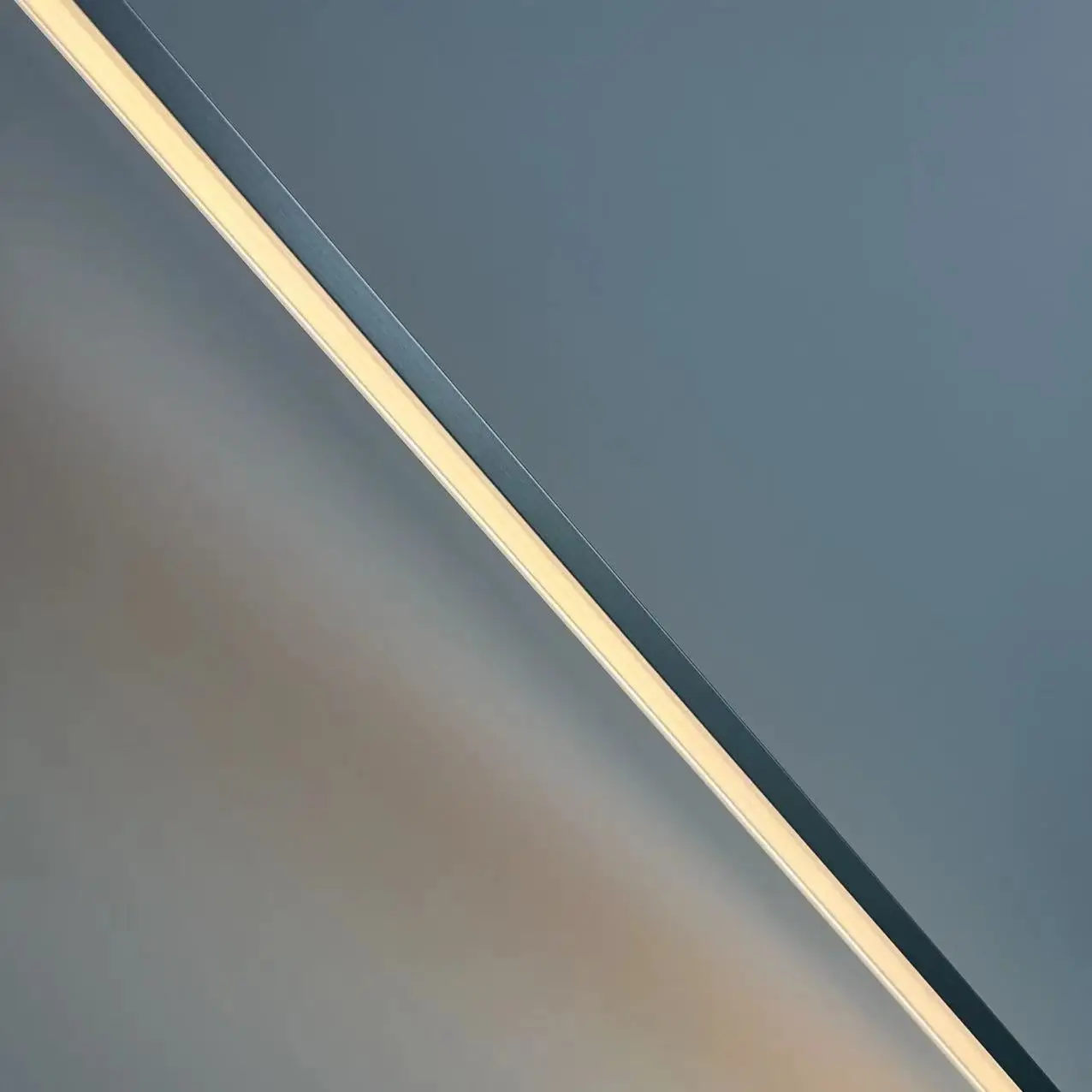 Customized Modern PC Shade LED Panel Shape Hand Scan Sensor Under Cabinet Light