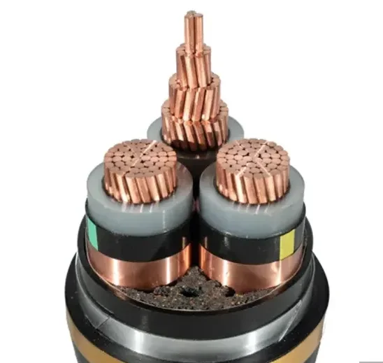 33kv Medium Voltage Flexible Cu Xlpe Pvc Insulated Copper Swa Amoured 