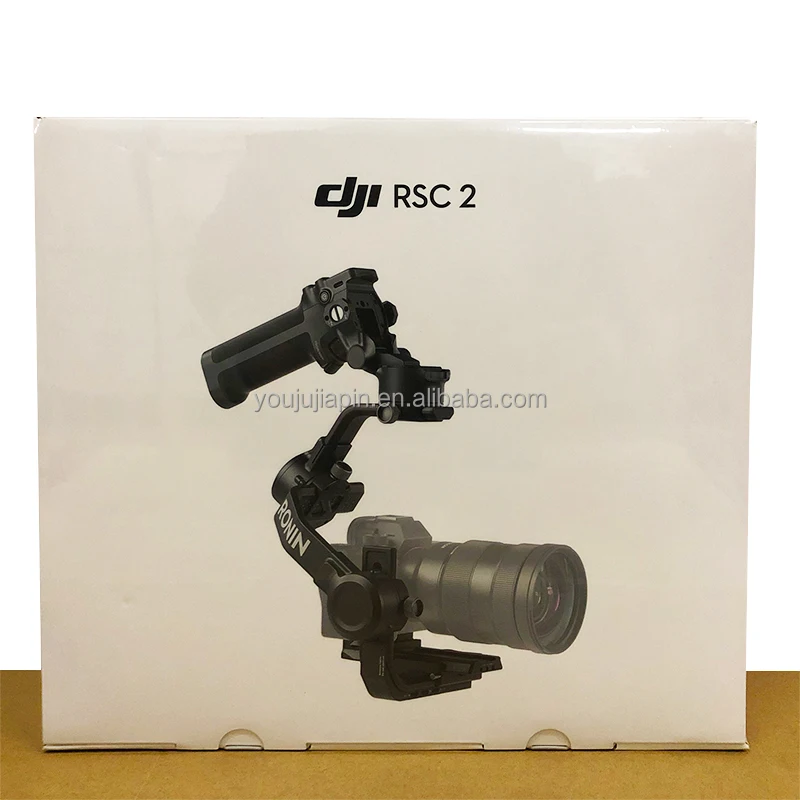 DJI RSC 2 はミラーレスカメラ用の3軸スタビライザーです。軽量設計の 