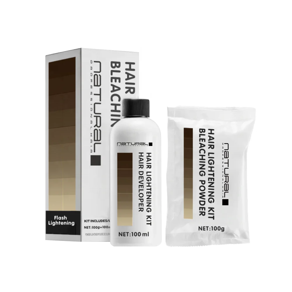 Factory Wholesale Decoloring Professional Hair Lightening Bleach Kit
