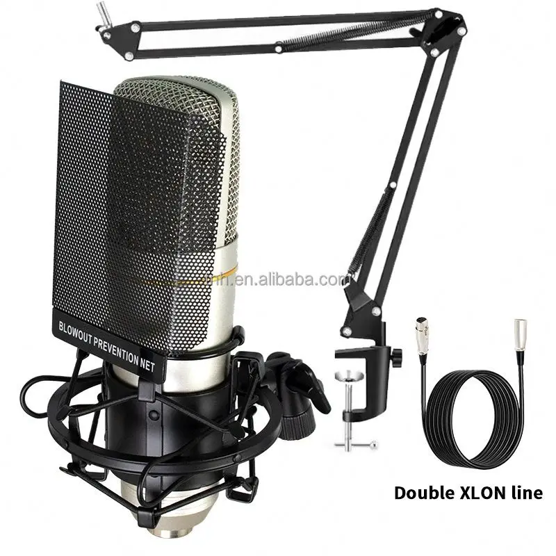 CM-ZX89 Professional Condenser Microphone for Gaming & Karaoke