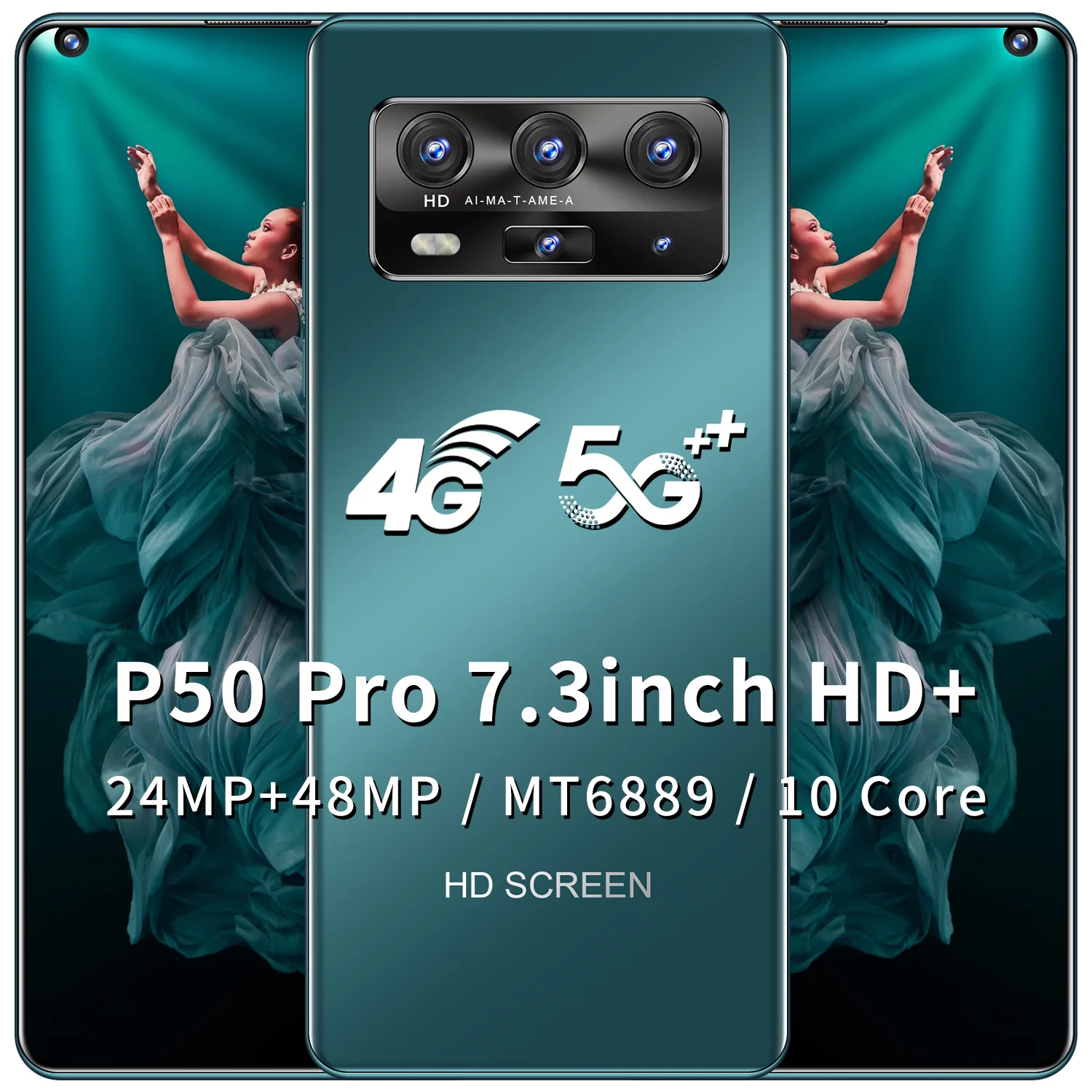 
Лидер продаж 2021, Смартфон высокого качества P50 PRO, мобильный телефон 4G 5G, оригинальная разблокировка, 12 Гб + 512 ГБ, телефон Android 