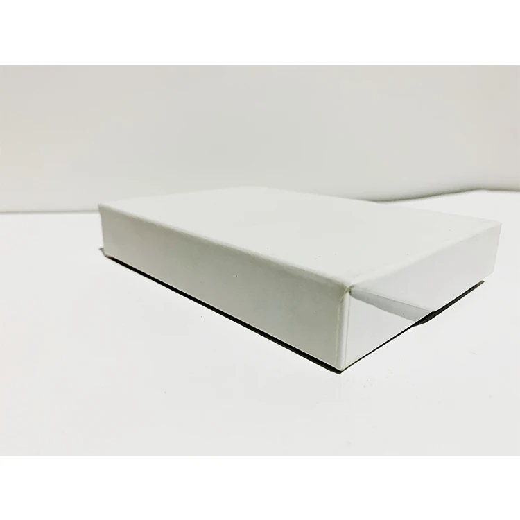 50Pcs  Cheap White Kraft Paper Folding Box Blank Card