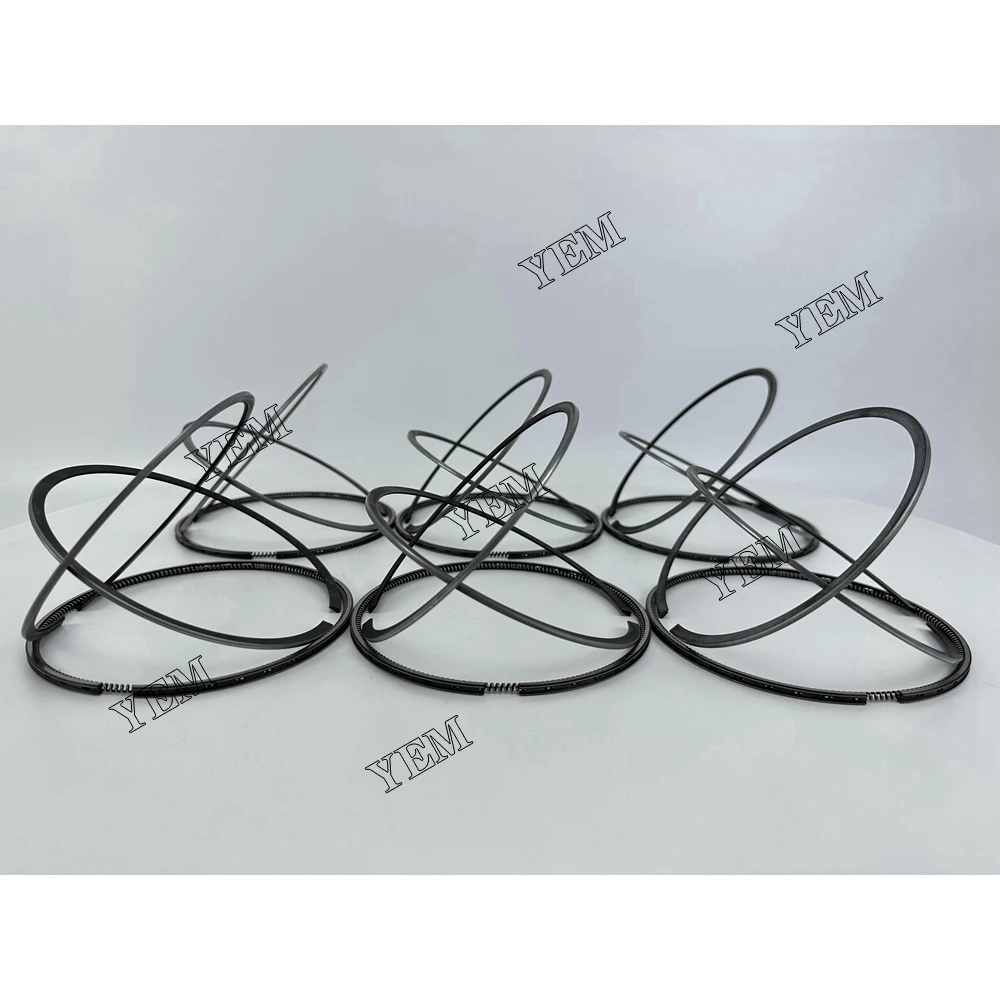 For Komatsu 6D125 Piston Ring Repair Parts Engine Repair Kit 5