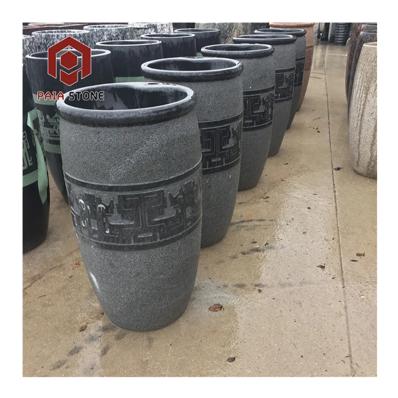 Bathroom Travertine Pedestal Natural Granite Stone Sink