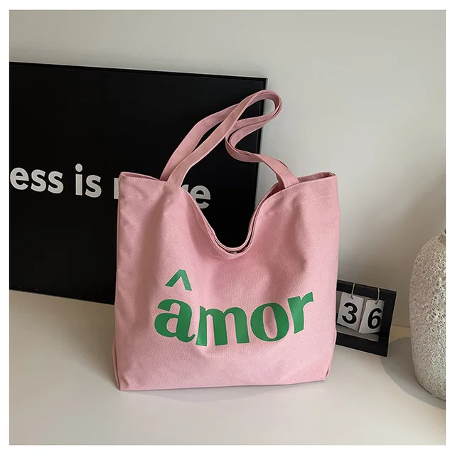 Customized Logo Large Reusable Tote Bag Custom Logo Print Oversize Capacity Eco-friendly Canvas Cotton Tote Bag Shopping Bag