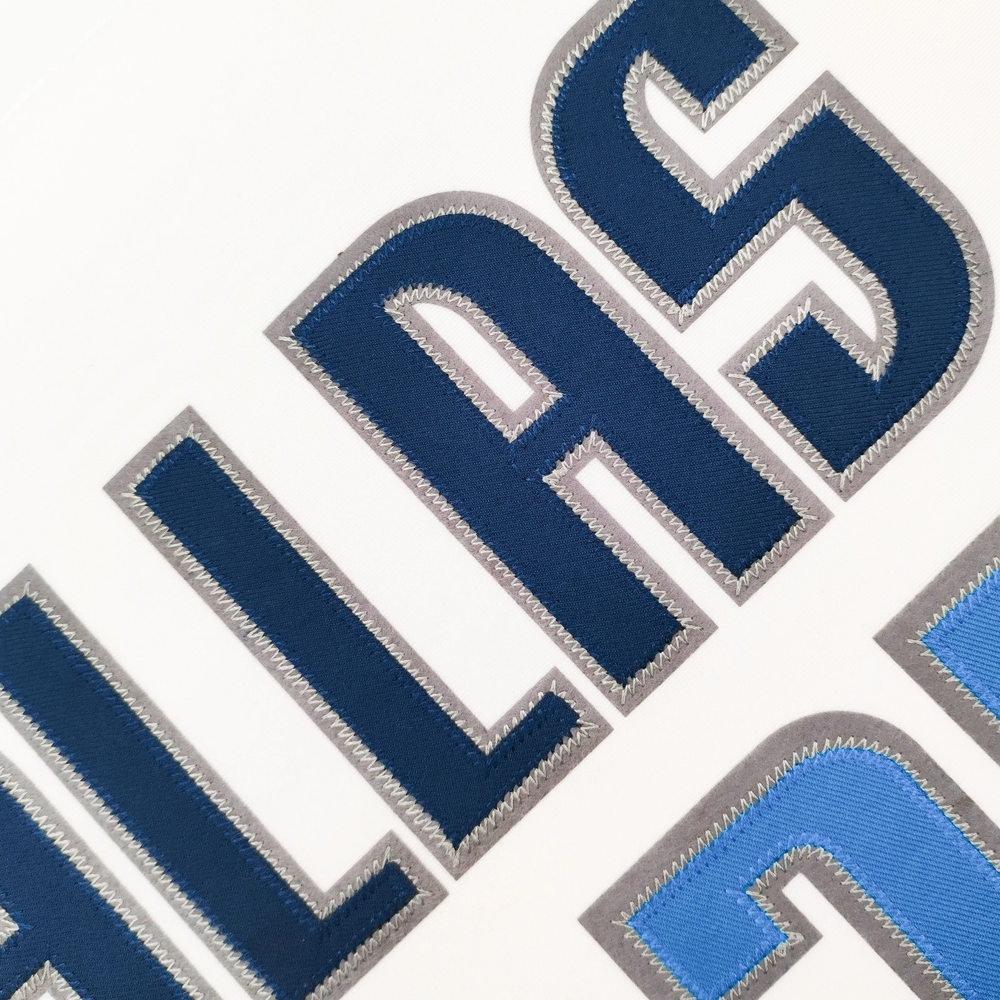 Eyd Embroidered Felt Number Heat Transfer Ready To Press Transfer