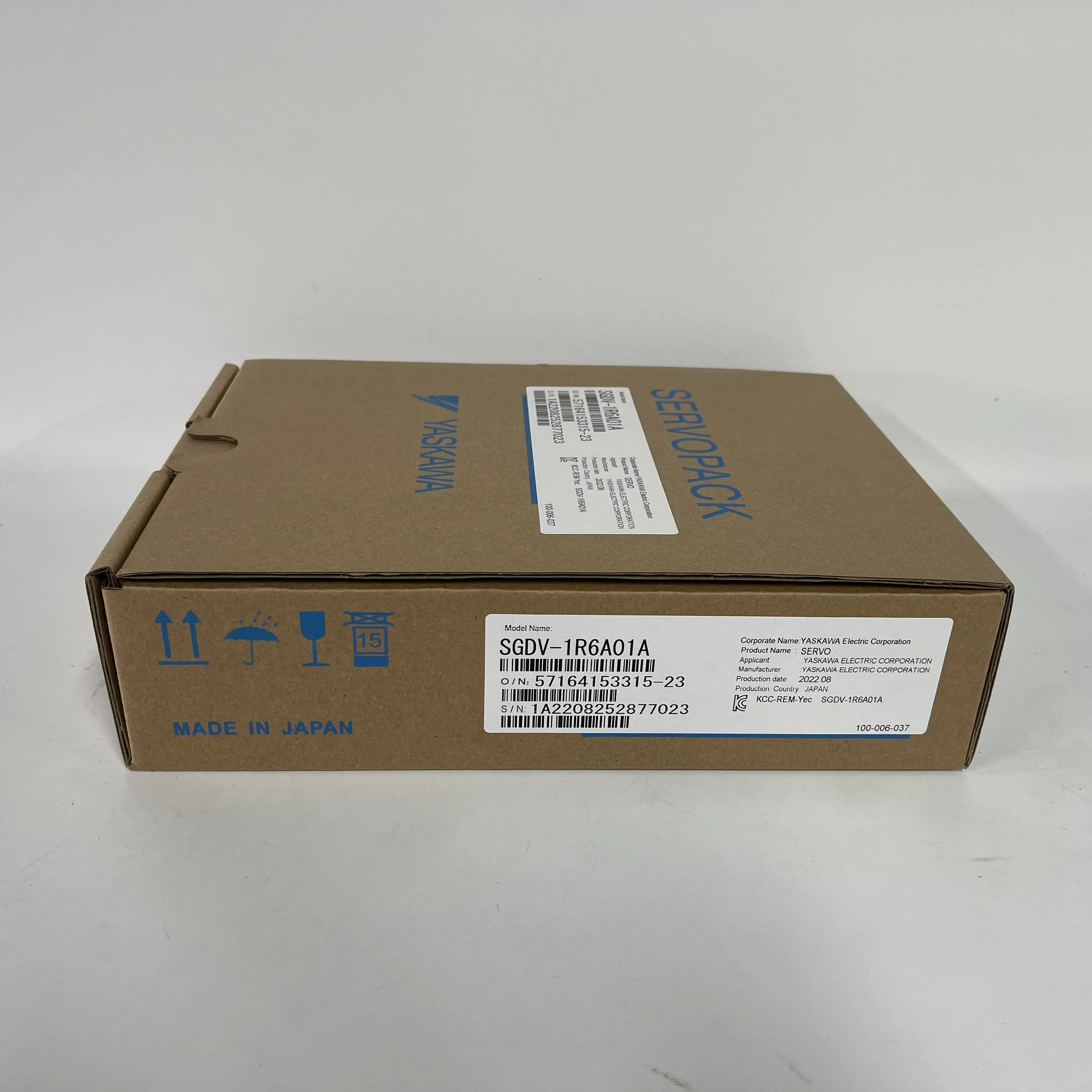 Yaskawa AC Servo Drive Servopack SGDV-1R6A01A