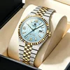 Gold-blue dial