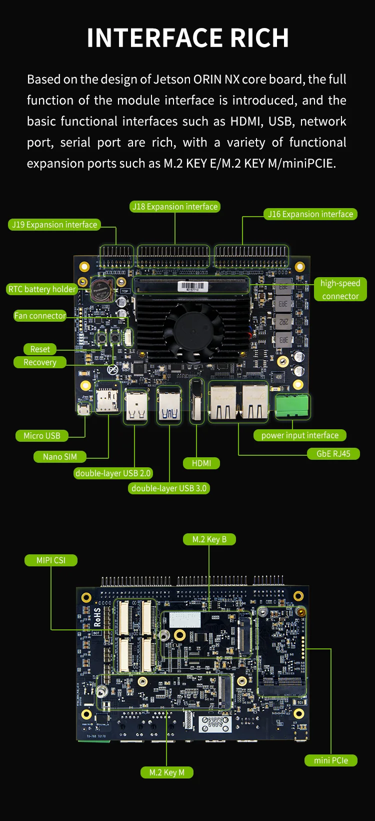 Orin N Realtimes Nvidia Jetson Orin NX Developer Kit - AI Edge Computing