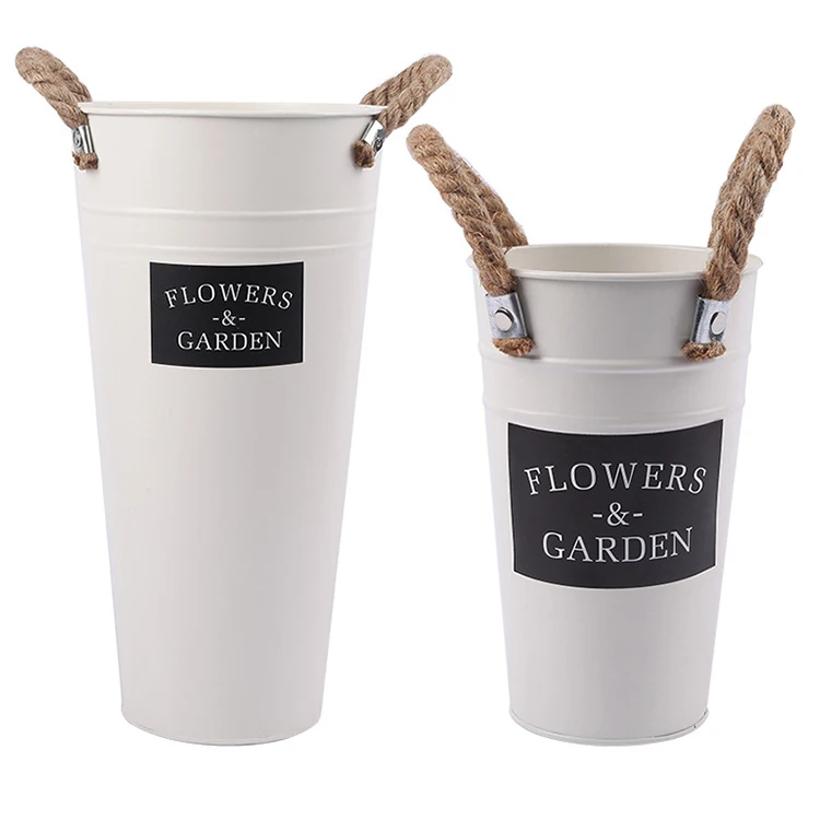 Kingwillow Waterproof Metal Display Flower Bucket For Flower Florists And Flower Shop Buy