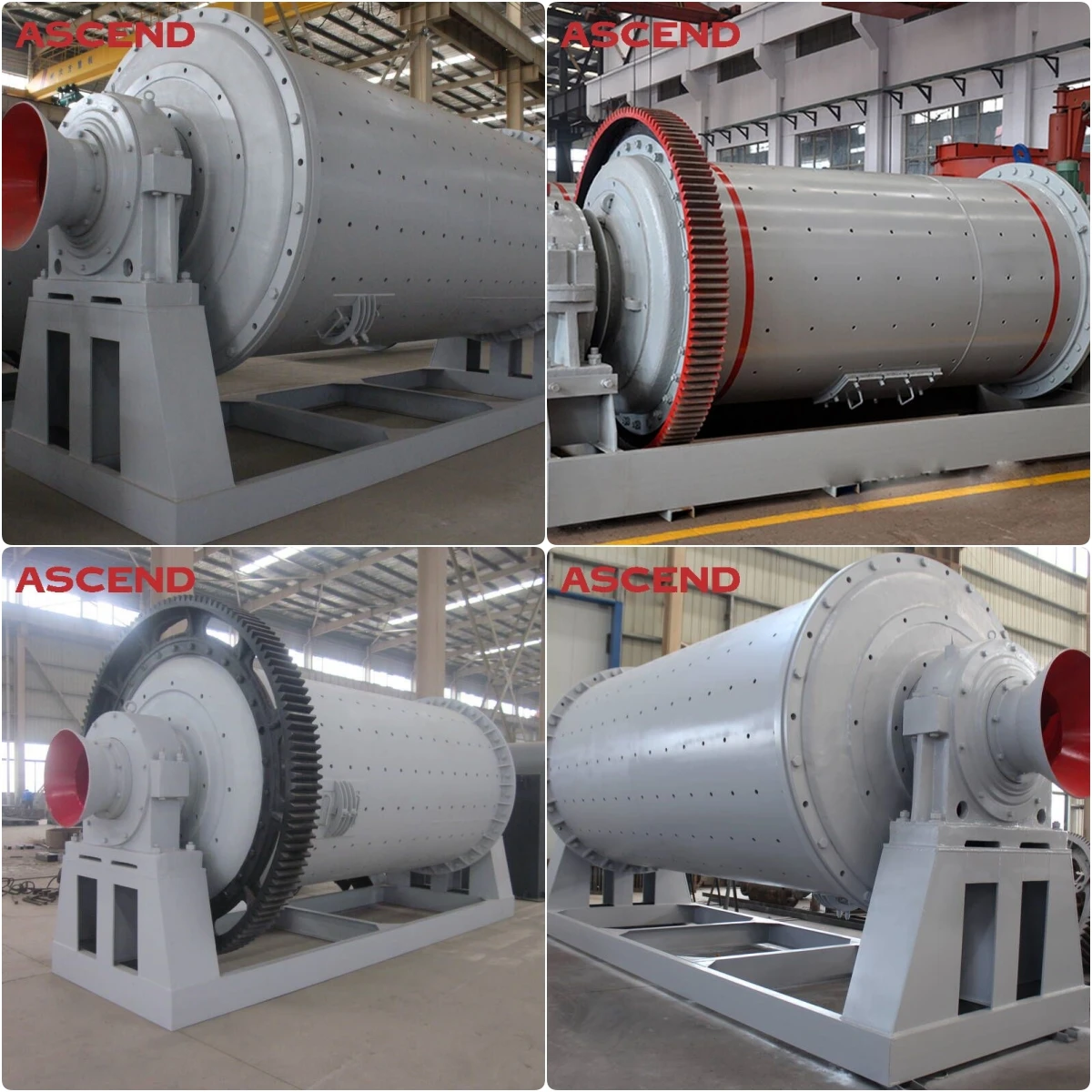 Stone Rotary Ball Mill Basalt Granite Clay Grinding Machine For Gold Concentrate Machinery