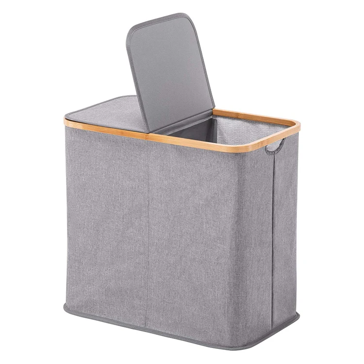 Kingwillow Rectangle Large Capacity Collapsible Laundry Basket Foldable