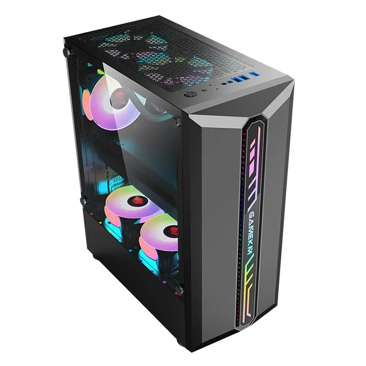 Colorful RGB Computer Components Gaming PC Case