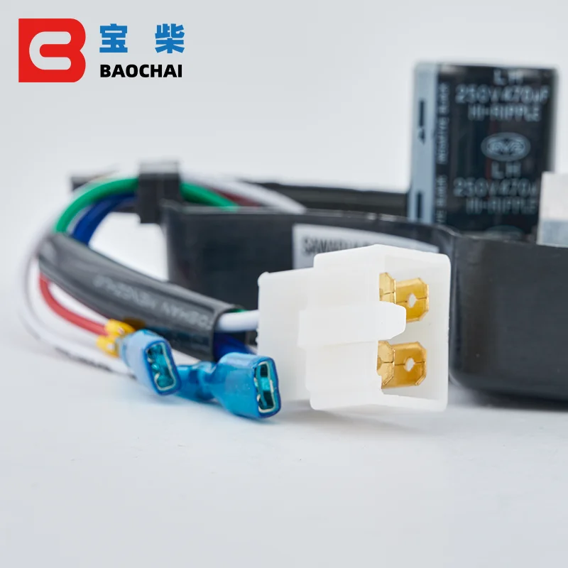 Japan Gasoline Generator Spare Parts Automatic Voltage Regulator 5KW Single Phase 6 Wires Avr