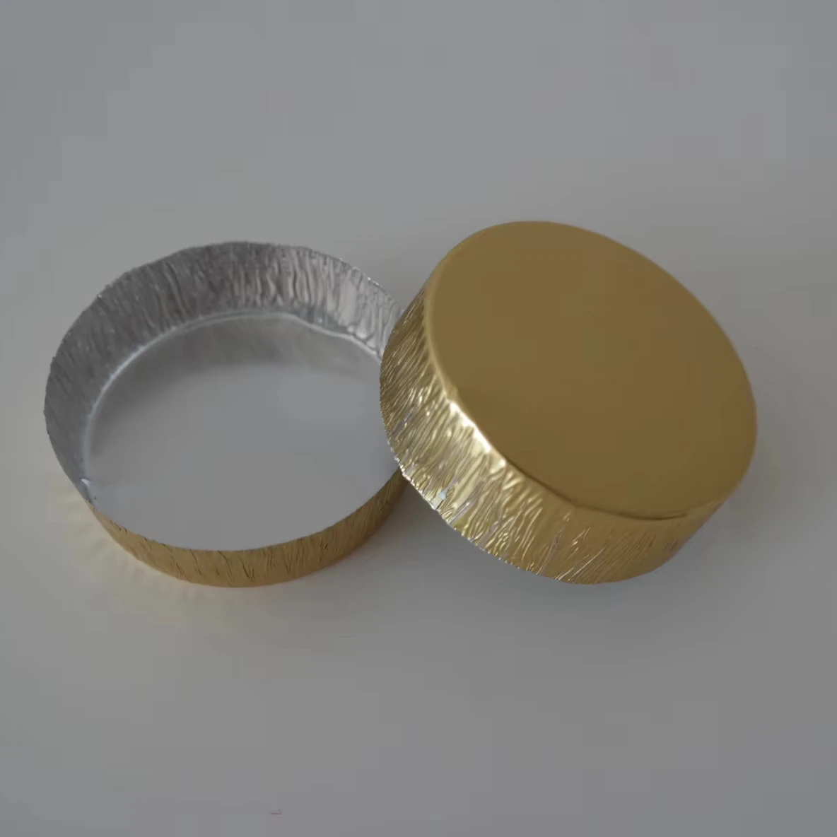 TIA YA18 Wrinkle Resistant Foil Bowl Crease Free Circular Soup Bowl Microwave Safe Round Foil Bowl