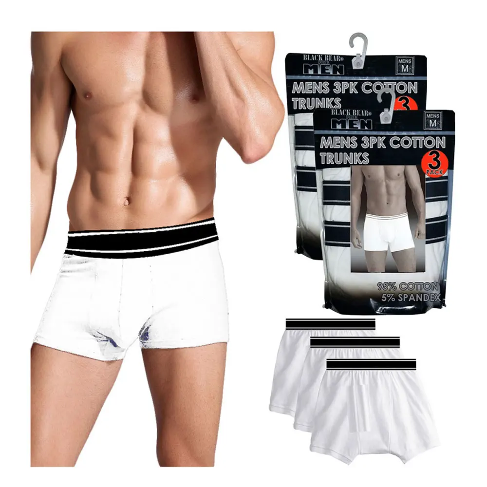 Bóxer De Algodón Para Hombre,Ropa Interior De Algodón,Producto De Licra,3  Paquetes - Buy Fabricante Profesional De La Ropa Interior Para Hombre  Boxers Hombre Troncos,La Mejor Opción Y Mejores Descuentos Ropa Interior  Para