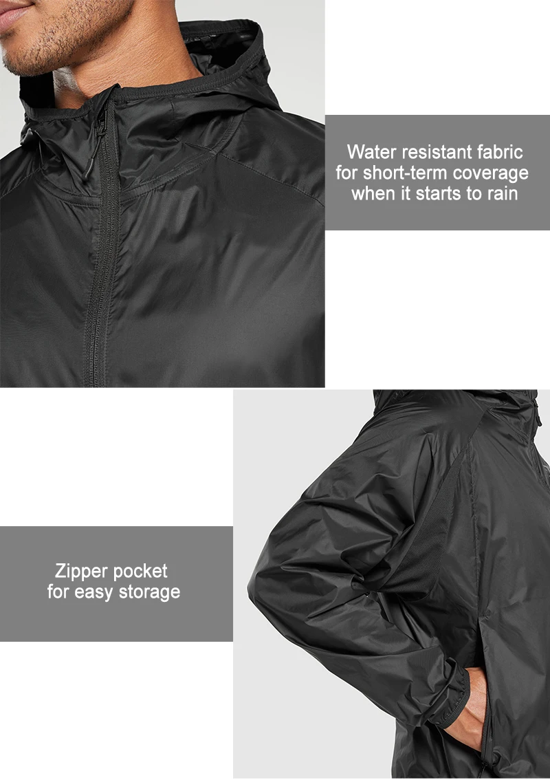 mens running wind breaker