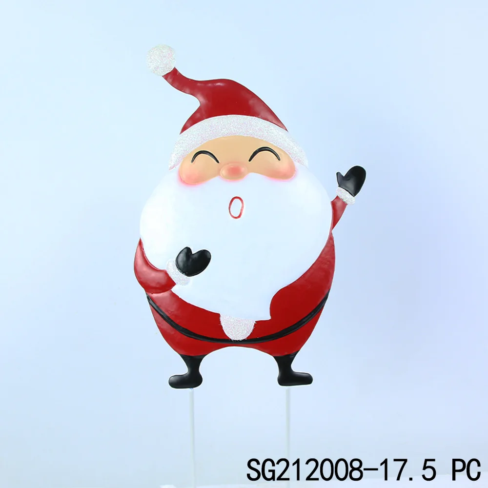 Metal Art  Santa  Stake SG212008-17.5