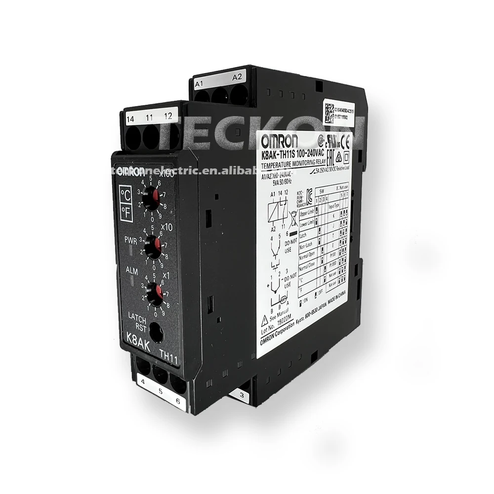 الوحدة الريلية لمراقبة مستوى السوائل K8AK TH11S 100-240 فولت تيار متردد K8AK-TH11S 24 فولت تيار متردد/مستمر