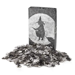 Hot Sale OEM Print Salem Puzzle OEM 1000pcs Large Custom Paper Jigsaw Puzzles for Girls Adults