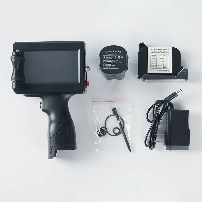 Automatic Portable Handheld Inkjet Printer H6 for Date & QR Code