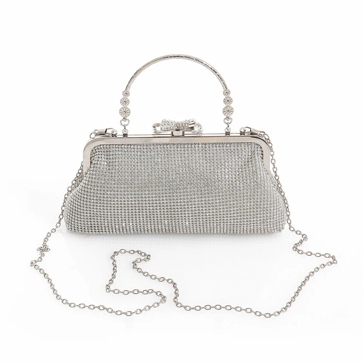 BM5068-Bolso de mano ostentoso de lujo para mujer, pochette de