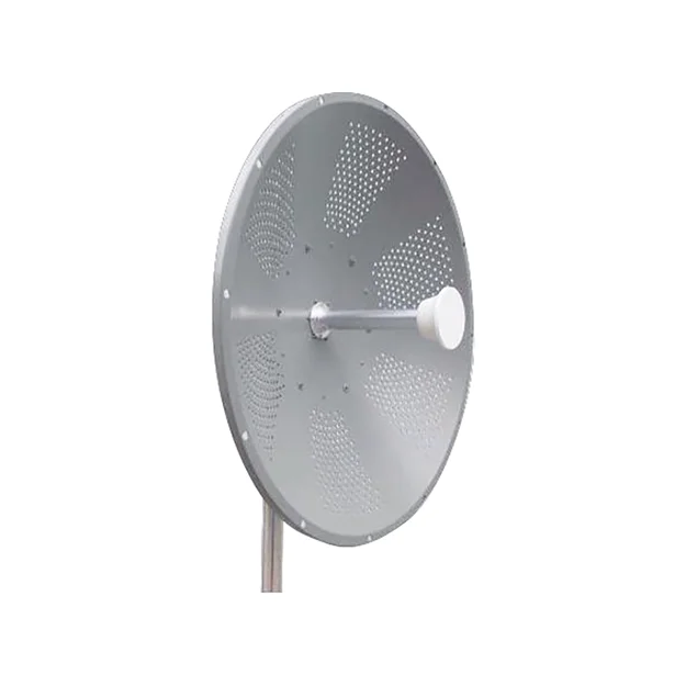 Antenna Feed Revolution 698-6000MHz Per Antenne Paraboliche – Griglia Per 4G, 5G, Telefono E TV, Guadagno 2x30dBi, Polarizzazione Verticale/Orizzontale