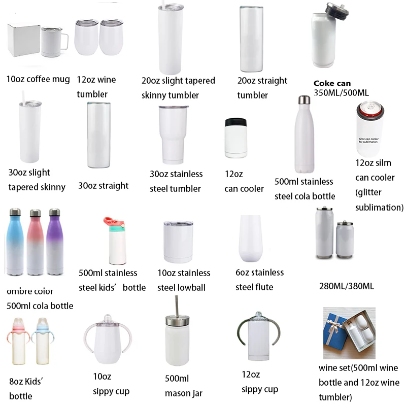 10oz Kid Sublimation Sippy Cup Mug Stainless Steel Insulated