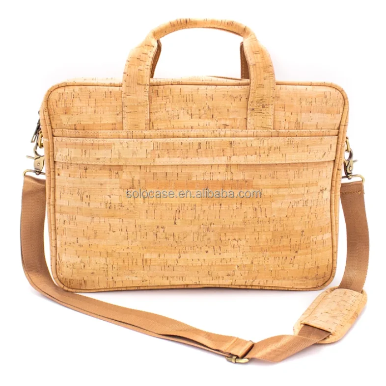 100% Vegan Natural Cork Laptop Bag