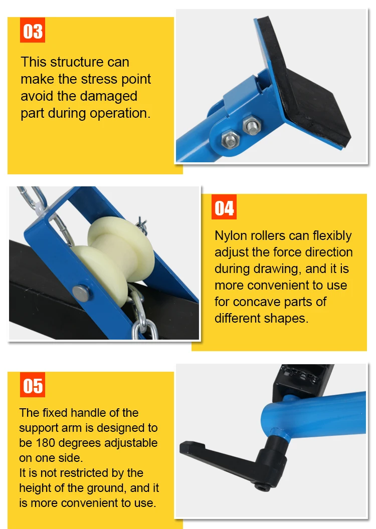 Auto Body Collision Frame Repair Dent Pulling Tools Car Body Repair Kit