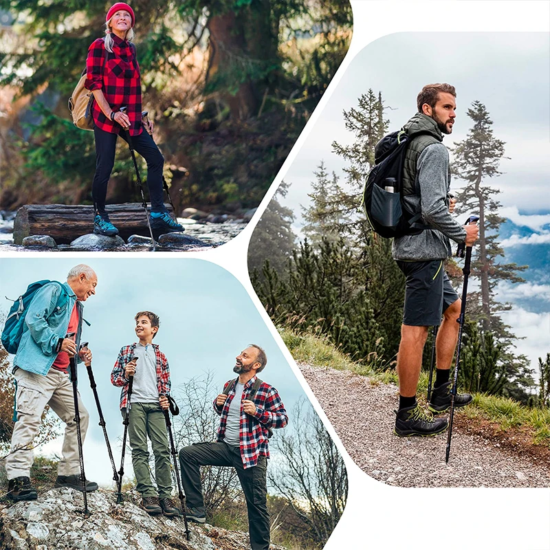 Bâtons de marche avec logo personnalisé Bâtons de randonnée en