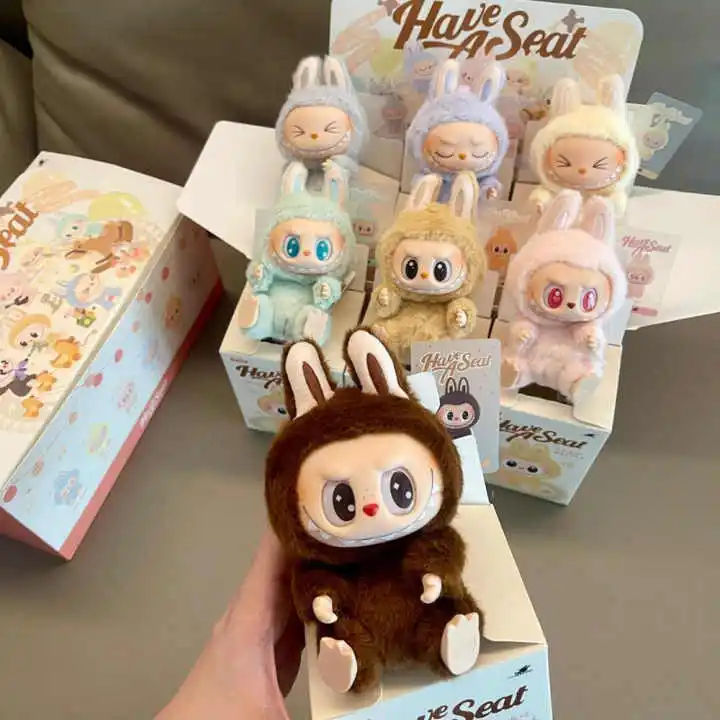 Pop Mart Labubu SISI HEHE BABA ZIZI QUQU DADA DUODUO Toys