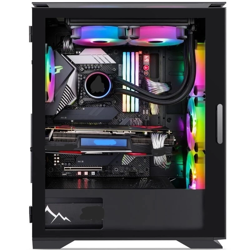 デスクトップゲーミングPC PENPOSゲーミングデスクトップコンピューターAMDR52600 3600