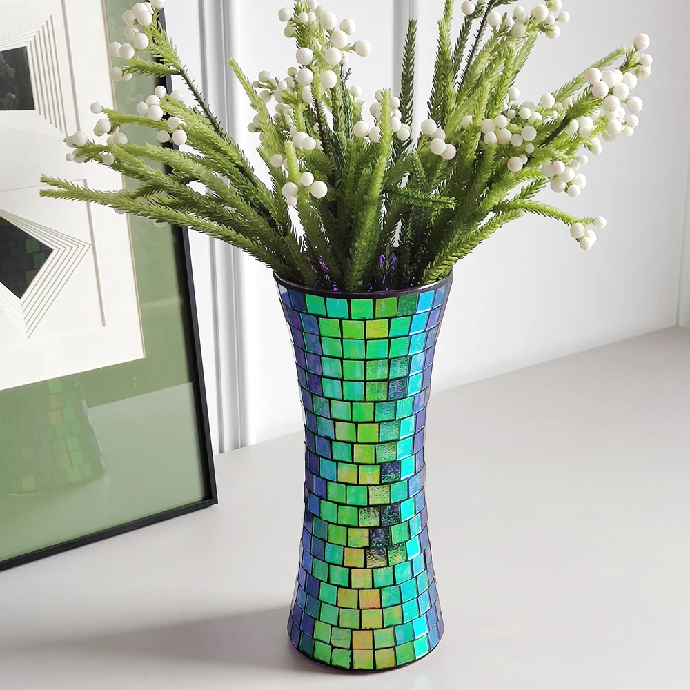 modern home decoration handmade glass mosaic