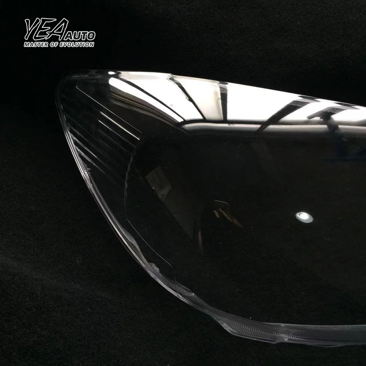 product yea auto car headlight cover lens glass for toyota fortuner lens cover 2006 2007 pc lampshade clear shell-32