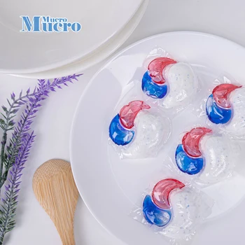 10G/12G/15G/20G Custom Eco Nature Clean Dishwasher Detergent Pods Ultra Stain Removal Nice Dishwasher Detergent Capsules