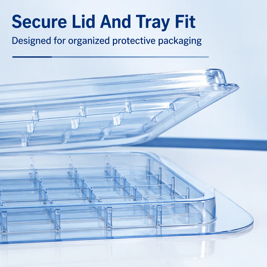 PETG Custom Medication Pharmaceutical Plastic Blister Box Tray Inner Medical Packaging